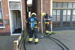 Schuurbrandje snel onder controle