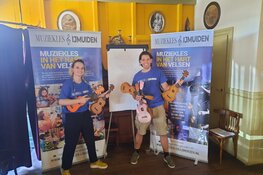 Zomerse ukeleleklanken vanuit Oma's Kamer in Driehuis