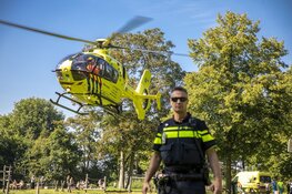 Hulpdiensten groots in actie voor incident met kind bij speelplek in Velsen