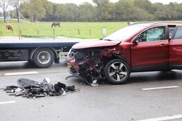 Ongeval in Velsen-Zuid door lang oliespoor