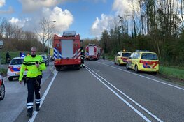 Ernstig ongeval op de Amsterdamseweg in Velsen-Zuid