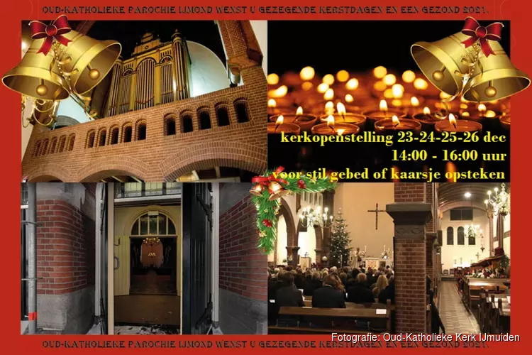 Oud-katholieke kerk is open tijdens de kerstdagen