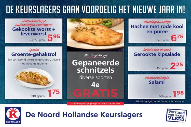 Weekaanbieding bij Keurslager Jack Morlang