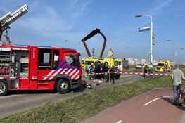 Ernstig ongeval op kruising IJmuiden