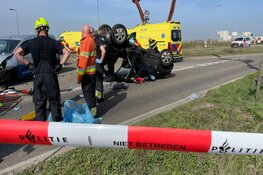Ernstig ongeval op kruising IJmuiden