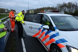 Automobiliste aangehouden na slippartij vlak voor Velsertunnel
