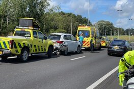 Ongeval op A208 bij Velserbroek