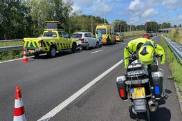 Ongeval op A208 bij Velserbroek