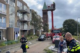 Woning uitgebrand in IJmuiden