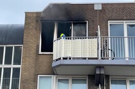 Woning uitgebrand in IJmuiden