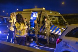 EOD doet onderzoek op de A22 bij Velsen-Zuid