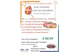 Luxe vis- of visgourmet schotel? Kom naar Elka Vis