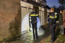 Brand door benzinebom aan de Wulverderlaan in Santpoort