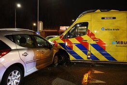 Aanrijding met ambulance in IJmuiden
