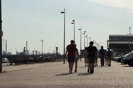 Route eenmalig over Zeesluis IJmuiden - Vissenloop wordt groot wandelfeest