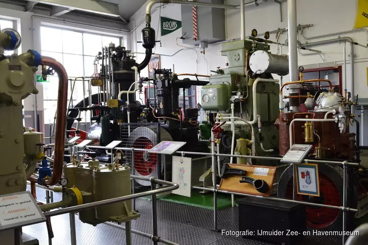 Zaterdag 28 mei motorendraaidag in het Zee- en Havenmuseum.