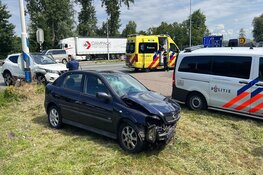 Veel schade bij ongeval op N202