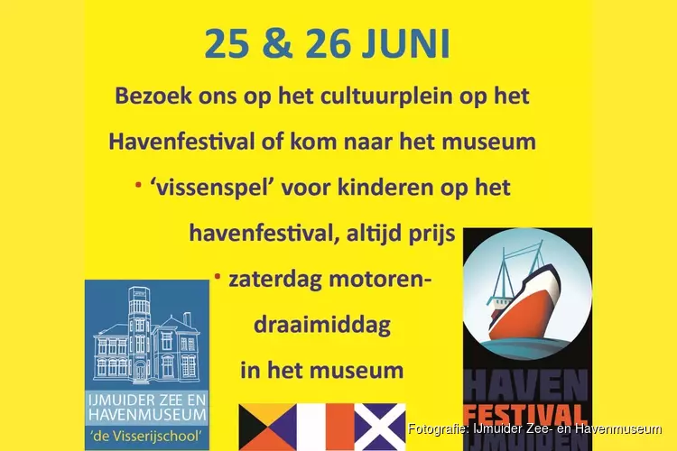 Zaterdag 25 juni motorendraaimiddag in het Zee- en Havenmuseum