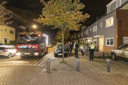 Brand in achtertuin van woning aan de Floraronde in Velserbroek