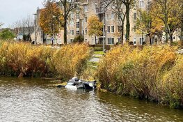 Auto te water in Velserbroek