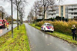 Auto te water in Velserbroek
