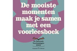 De Nationale Voorleesdagen 2023. #Voorlezen beleef je samen.