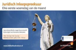 Juridisch inloopspreekuur in Bibliotheek Velsen