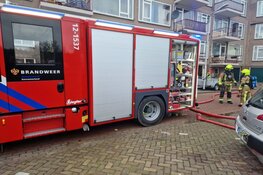 Brand in appartement in Velsen-Noord