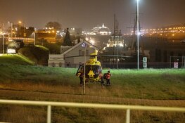 Man overleden bij ongeval op zee voor kust IJmuiden