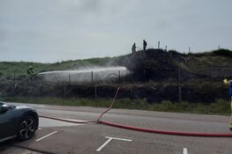 Duinbrand in Velsen-Noord snel onder controle