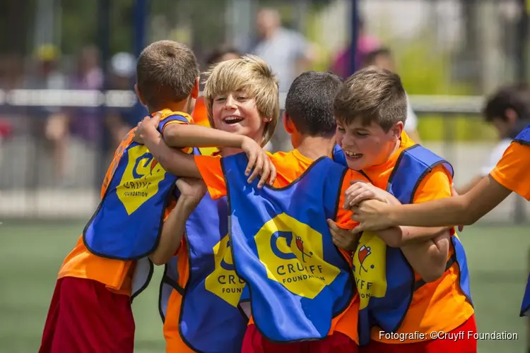 Opening Cruyff Court in Velsen-Noord