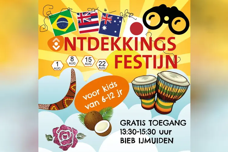 Ontdek verre landen bij het Ontdekkingsfestijn in de Bibliotheek
