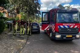 Korte woningbrand in Santpoort-Zuid