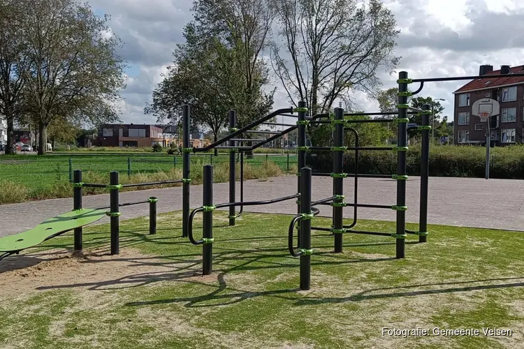 Opening eerste Calisthenics Park van Velsen