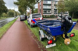 Politie-onderzoek in sloot Driehuis