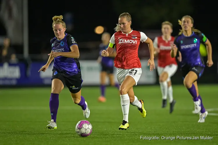 AZ Vrouwen verliezen Noord-Hollandse derby tegen Telstar