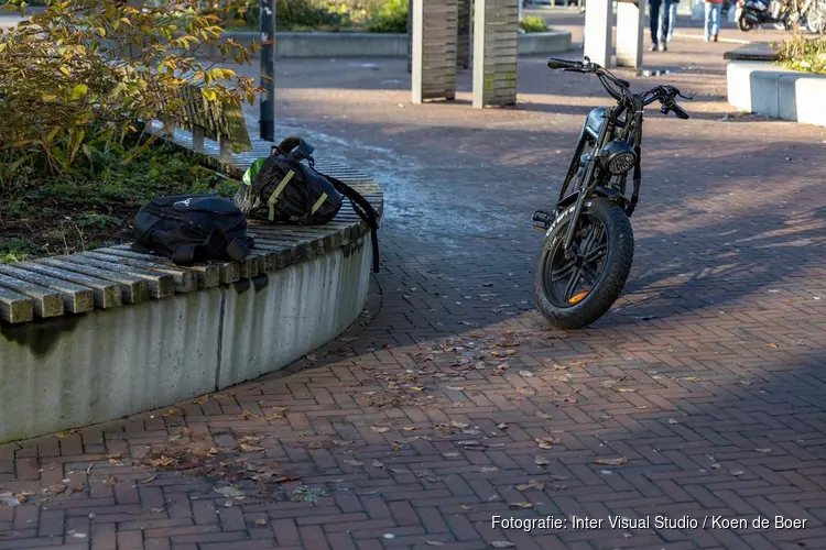 Ongeval met fatbike in IJmuiden