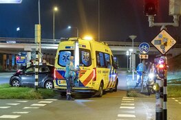Fietser op straat aangetroffen in Santpoort-Noord