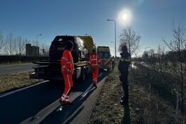 Eenzijdig ongeval op N208 in Santpoort-Noord