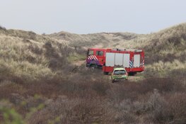 Flinke duinbrand bij Wijk Aan Zee