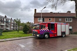 Woningbrand IJmuiden snel onder controle
