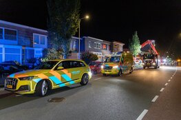 Bewoners uit brandende woning gevlucht en kat gered in IJmuiden