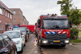 Brand in monumentale woning in IJmuiden