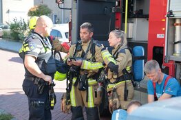 Vreemde substantie in steeg in IJmuiden