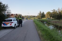 Auto te water in Velserbroek