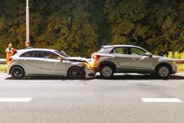 Kopstaartbotsing op A208 in Velsen-Zuid