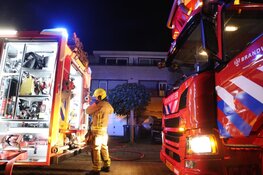 Veel rook bij woningbrand in Driehuis