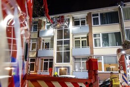Brand in portiekflat op Oranjestraat in IJmuiden