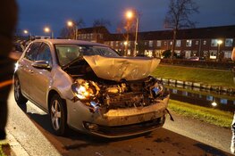 Veel schade bij kop staart botsing Velserbroek