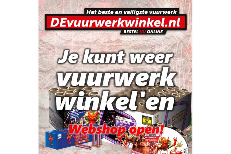 Bestel het beste en veiligste vuurwerk bij Ron Stals